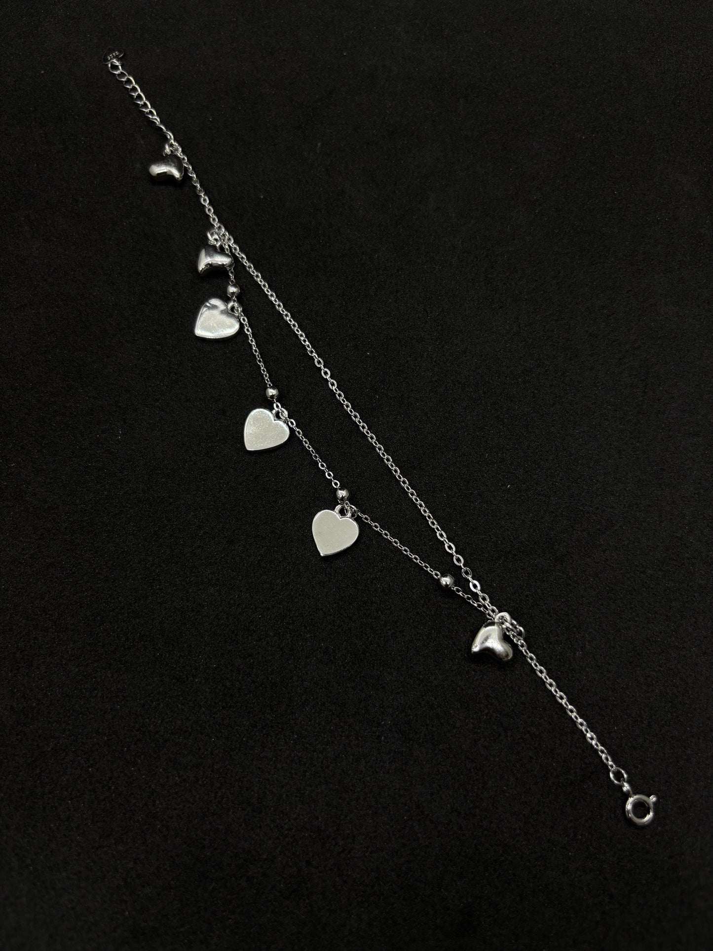 Heart Design Anklet